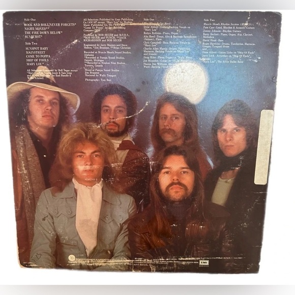 BOB SEGER and The Silver Bullet Band ~ Night Moves vintage circa 1976 - Picture 1 of 5